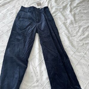 Everlane Navy Corduroy Pants